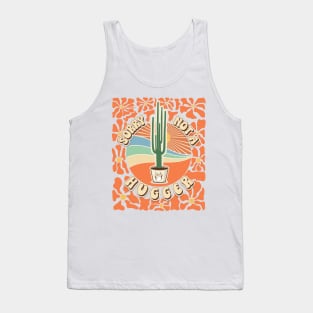 Mothers day plant  lover groovy sarcastic cactus funny saying Tank Top